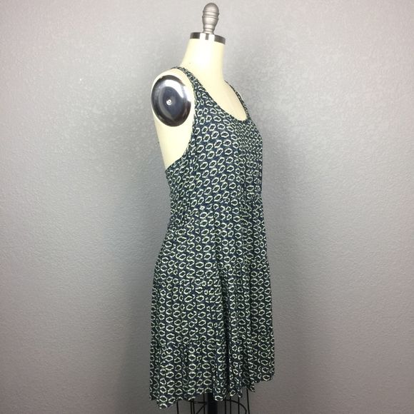 •Umgee• Navy Patterned Dress - Picture 4 of 6